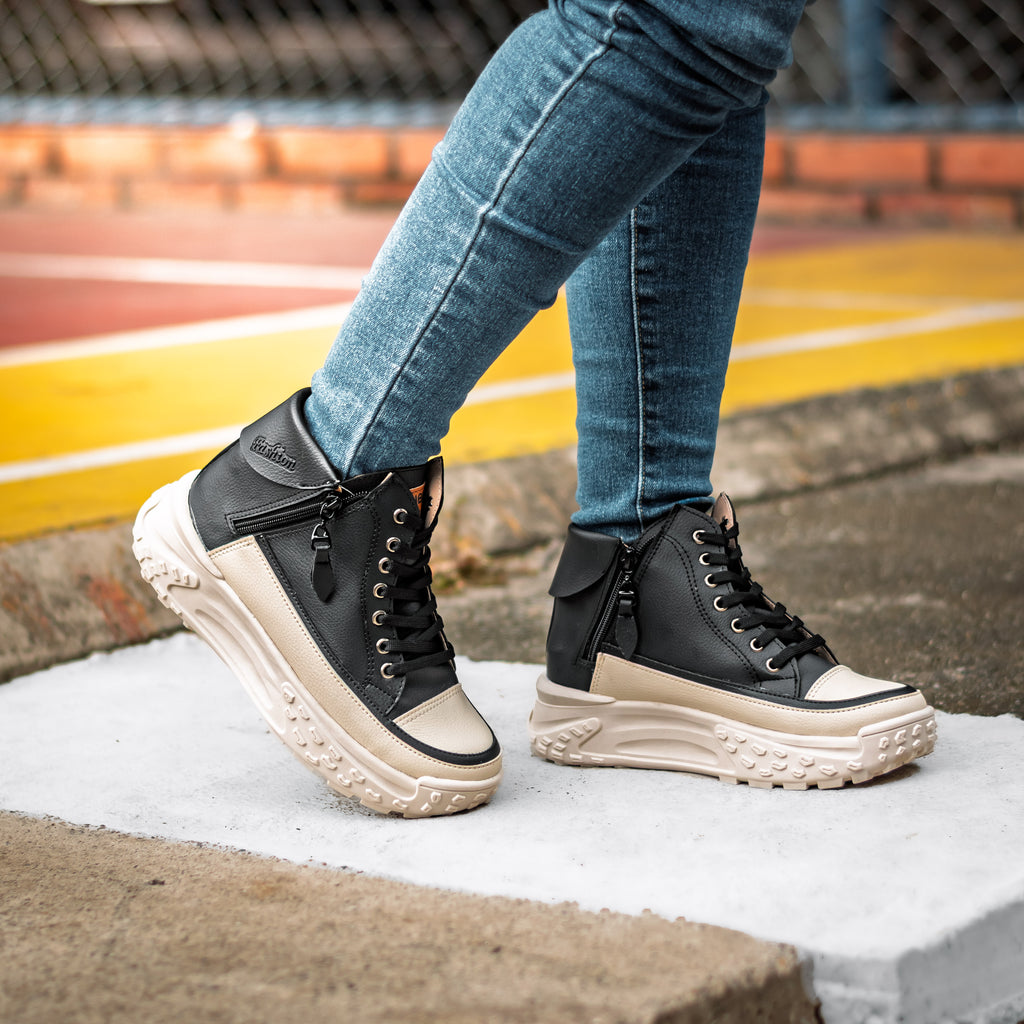 Botas Ou Xing Dama Urbanas Comodas